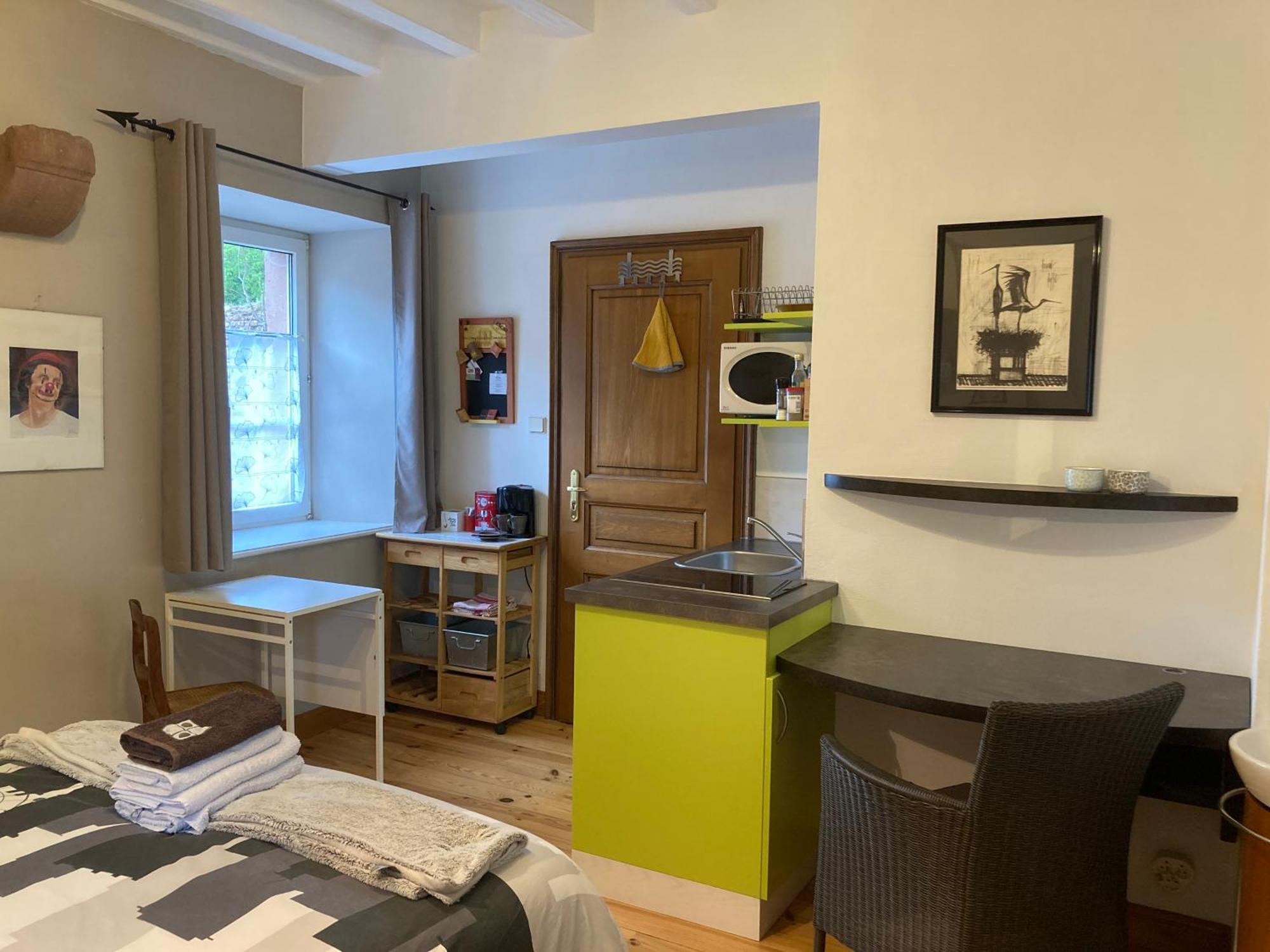 Joli Gite 2 Personnes En Alsace Guémar Exterior foto